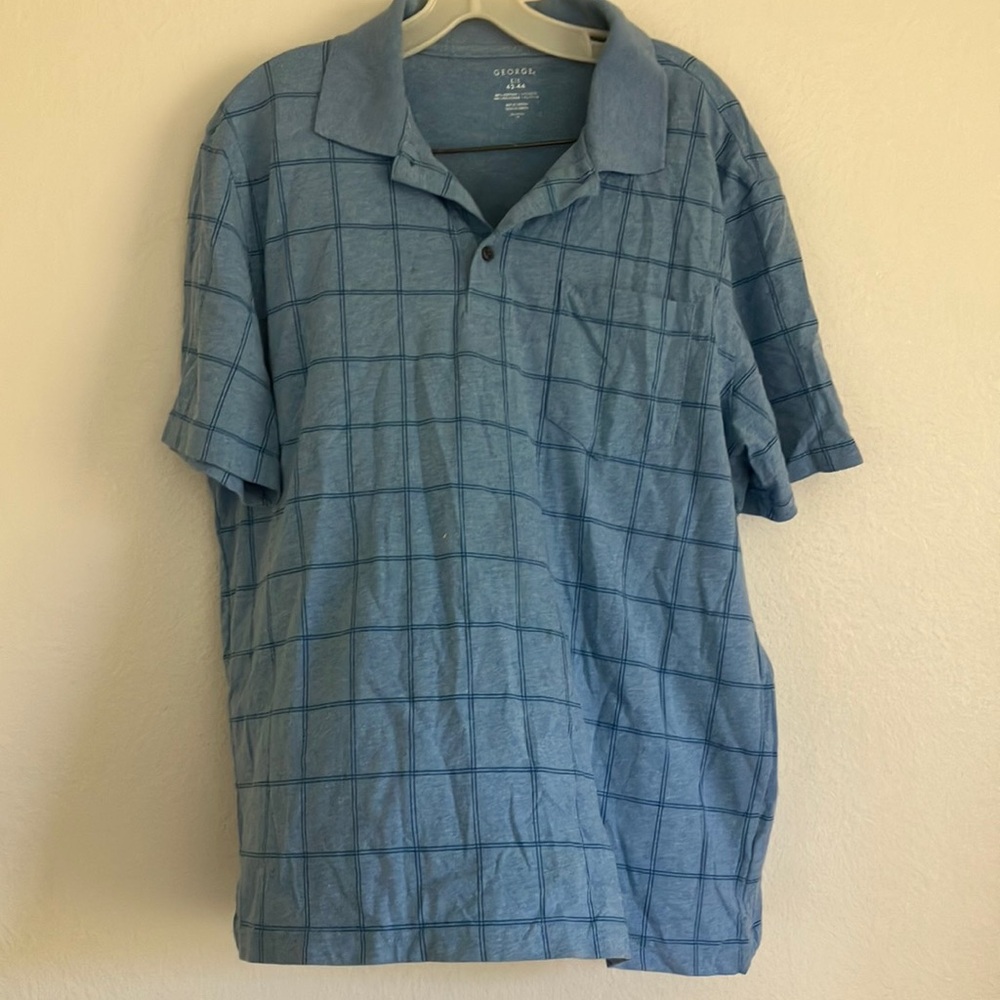 George polo shirt large